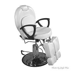 Крісло для педикюру на гідравліці з роздільними ногами та подушкою Педикюрне крісло ZD-346