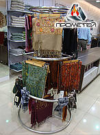 Вішалки-підставки з нержавіючої сталі для одягу чи взуття у примірювальні для магазинів та бутіків