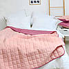 Покривало Viluta Дует стьобане двостороннє Коралова троянда 210*220, фото 2