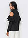 Нарядна жіноча блузка, чорний, фото 3