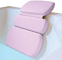 Ортопедическая подушка для ванной The Original GORILLA GRIP (TM), Luxury 3-Panel на присосках, розовая