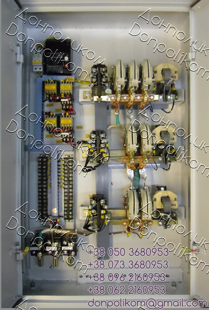 Шафа керування захватами козячих, баштових кранів