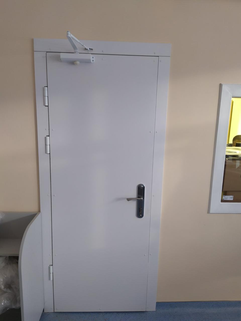 Рентгенозащитная дверь 2050х700мм, до 2,0 мм Pb - фото 1 - id-p1370475746