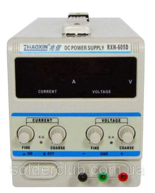 Блок питания ZHAOXIN RXN-605D 60V 5A цифровая индикация - фото 3 - id-p1370495681