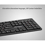 Бездротова клавіатура MEETION Ultrathin МT-WК841, wireless Black, фото 3