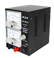 Блок питания WEP PS-1501A с аналоговой индикацией, компактный
