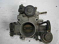 Б/у дроссельная заслонка Nissan Almera N16 1.5-1.8i 16кл QG__DE 2000-2006, HITACHI RTR50-62