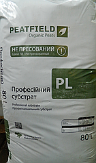 Субстрат торф'яний Пітфілд стандарт PL1 не пресований 80л