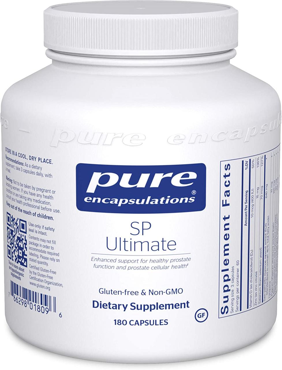 Pure Encapsulations SP Ultimate / Підтримка передміхурової залози 180 капсул