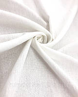 Лён однотонный цвет молочный (ш. 130 см) для пошива костюмов, отделки, украшения залов.