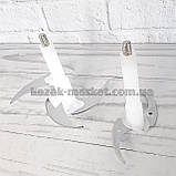 Електричний кухонний блендер подрібнювач Блискавка з двоярусним лезом і чашею 300 Вт, фото 5