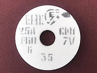 Абразивный круг шлифовальный электрокорунд белый 25А ПП 150х8х32 16-40 СМ/F80-F40 K