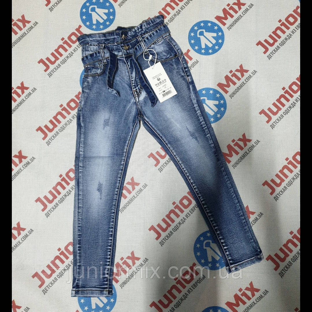Джинси з високою талією для дівчаток підлітків оптом 4-14 років