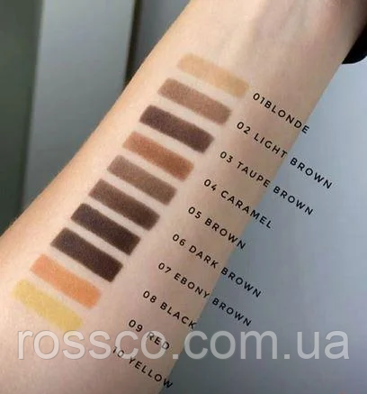 ZOLA Хна професійна для брів 03 taupe brown 10 гр