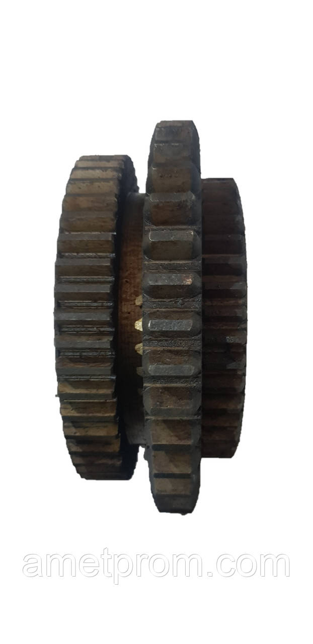 Шестерня 3 осі 1Н65 ДИП500 z-21, z-35