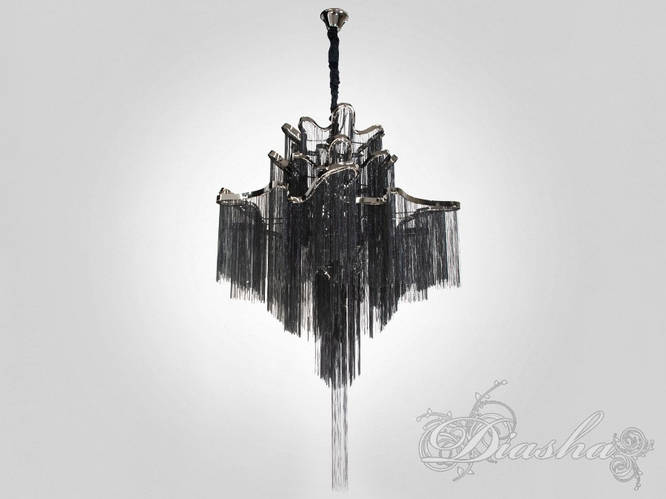 Современная классическая люстра с цепочками, на 12 ламп L25D14-12BHR ...