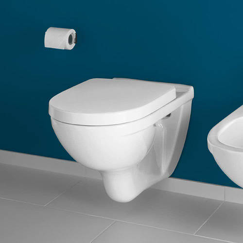 Купить Унитаз настенный под инсталляцию белый VILLEROY&BOCH O.NOVO ...