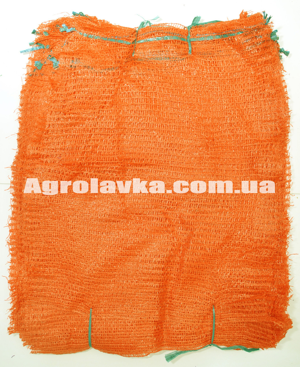 Сетка овощная 40х60 (до 20кг) оранжевая (цена за 1000шт), овощная сетка оптом - фото 1 - id-p731399550