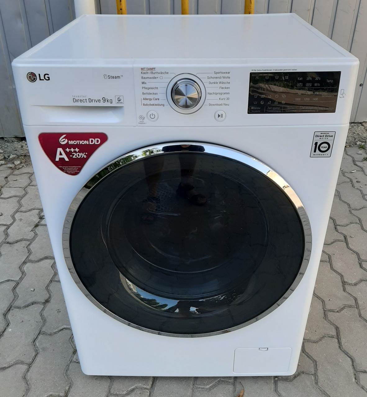 Машина пральна на 9кг очищення парою Wi-Fi connect LG F14WM9KG
