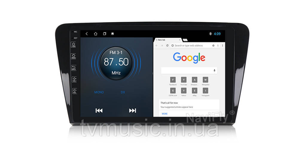 Штатна магнітола Torssen Skoda Octavia A7 F10464 4G, фото 1