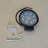 Фара LED додаткова 12/24V, 9*3W, D=112 мм TP-9300D