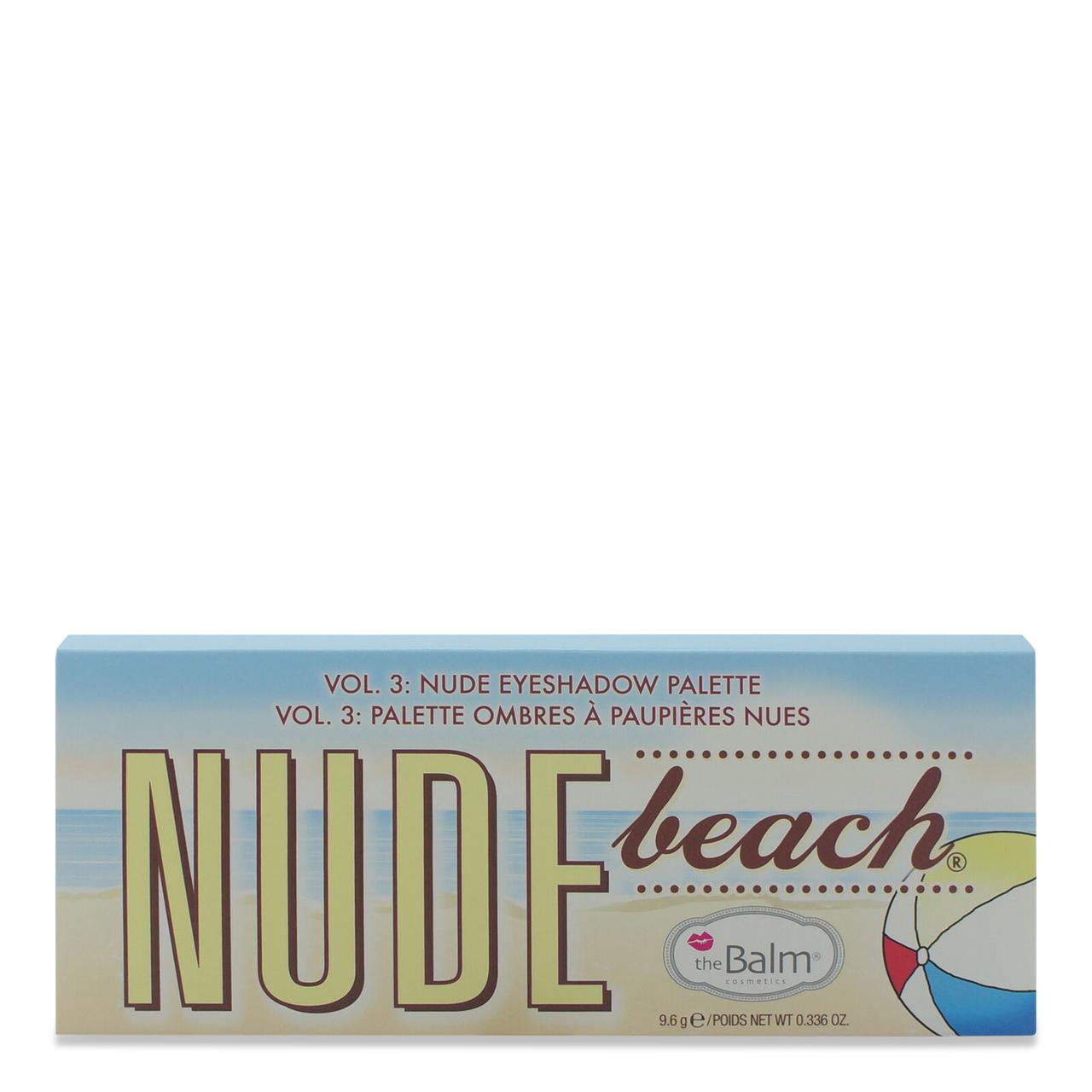Палетка теней для век theBalm Palettes Nude Beach Volume 3 Eyeshadow Palette (в наличии) - фото 5 - id-p587354006