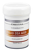 Маска с грязью Мертвого моря для жирной кожи Christina Sea Herbal Beauty Dead Sea Mud Mask