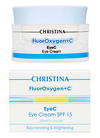 Флюроксиджен крем под глаза spf 15 Christina FluorOxygen+C Eye Cream spf 15