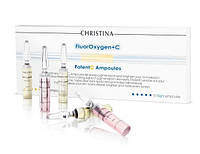 Набор ампул для осветления и омоложения кожи Christina FluorOxygen+C Potent C Ampoules Kit