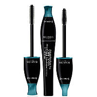 Водостойкая тушь для ресниц "Удлинение и объем" Bourjois Twist Up The Volume Ultra Black