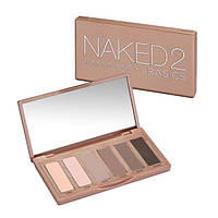 Палетка тіней Urban Decay Naked 2 Basic Eyeshadow Palette (6 відтінків)