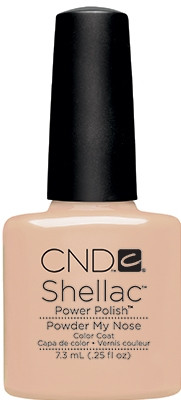 Гель-лак для ногтей CND Shellac POWDER MY NOSE COLOR