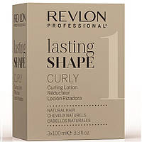Состав для завивки натуральных волос (набор 3х100мл) Revlon Professional LS Curly Lotion Natural Hair 1