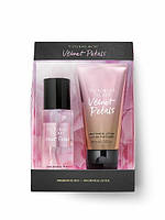 Парфюмированный мини-набор Victoria`s Secret Velvet Petals Fragrance Mist & Lotion Gift Set спрей и лосьон для