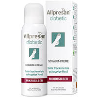 Крем-піна для стоп проти тріщин Allpresan Diabetic Mikrosilber Schaum-Crème, 200ml