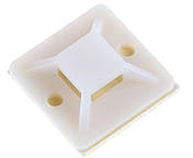 Майданчик самоклеючий для кабельної стяжки TM 40 білий, фото 3