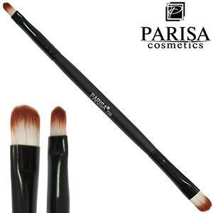 Кисть для макияжа для подводки губ и глаз Parisa Cosmetics двухсторонняя малая Р-25 - фото 3 - id-p238142096