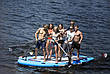 Надувна Sup дошка Aqua Marina Mega BT-18ME - груповий SUP, 5,5 метра, фото 8