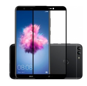Скло захисне для Huawei P Smart (0,3мм, 5D, чорне) Full Glue