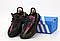 Мужские черные Кроссовки Adidas Yeezy Boost 350, фото 8