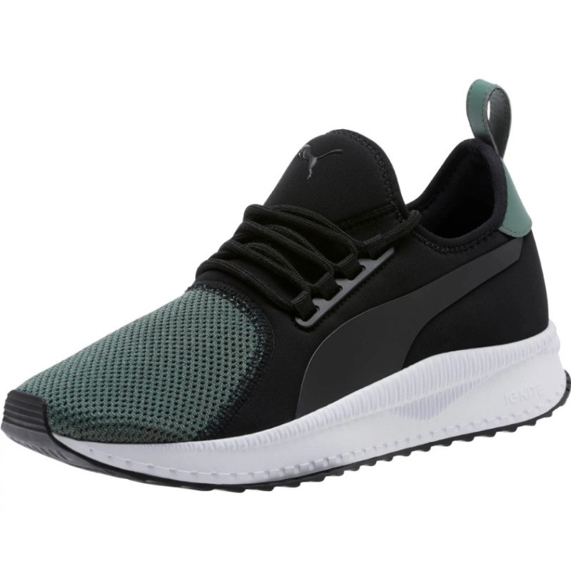 Кросівки чоловічі Puma Tsugi Apex 366900 02 (чорний з хакі, текстиль, повсякденні, спортивні, бенд пума)