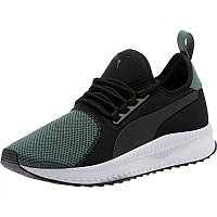 Кроссовки мужские Puma Tsugi Apex 366900 02 (черный с хаки, текстиль, повседневные, спортивные, бенд пума)