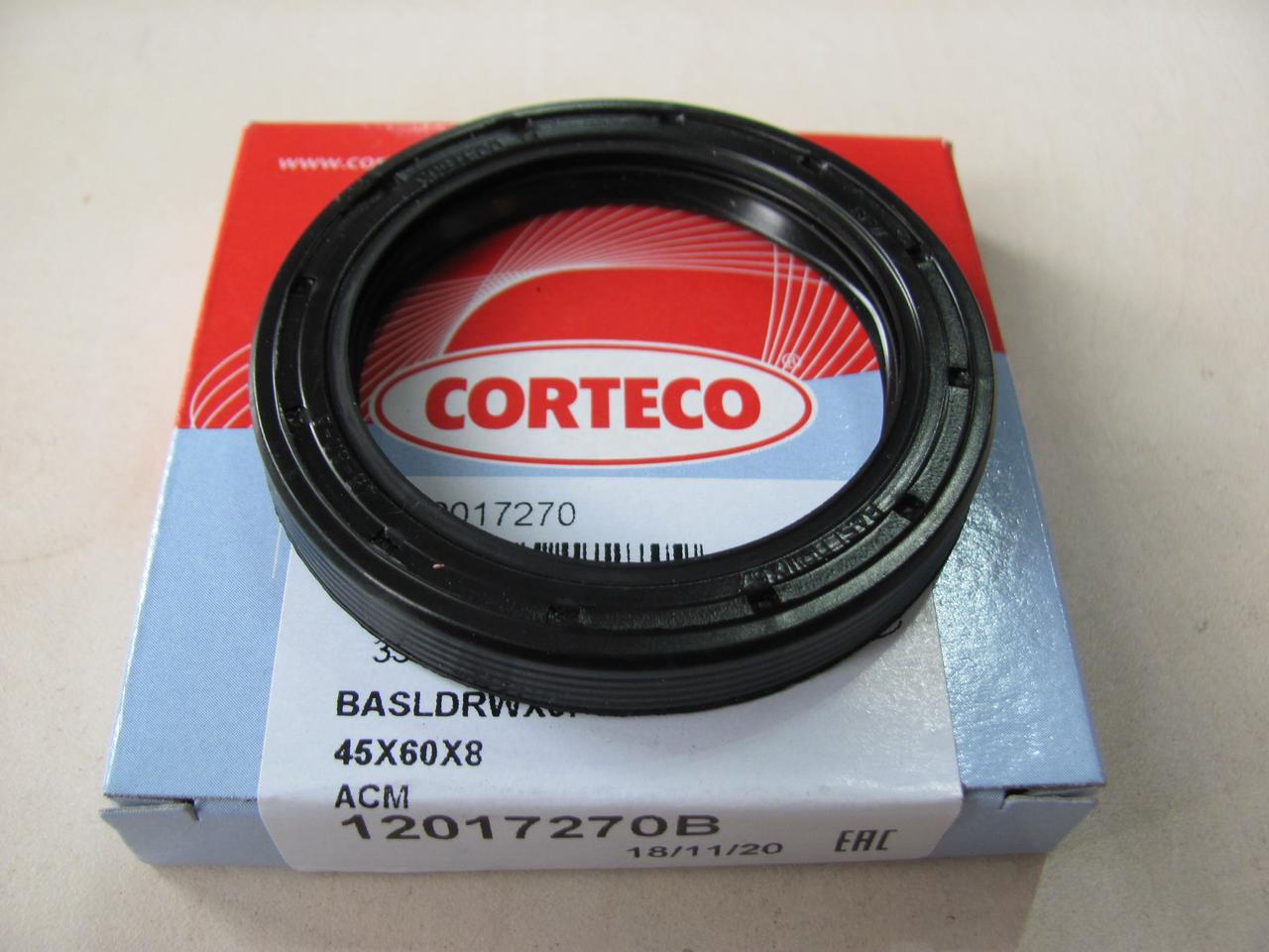 Сальник півосі Volkswagen T4 1.9D-TD | 2.4D | 45x60x8 | CORTECO 12017270B, фото 1