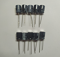 Конденсатор электролитический 10V 1000uF (Nichicon) черный Low ESR 10 в 1000 мкф лот 10 штук