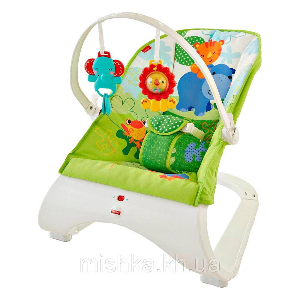 Крісло-гойдалка Тропічні друзі FISHER-PRICE CJJ79