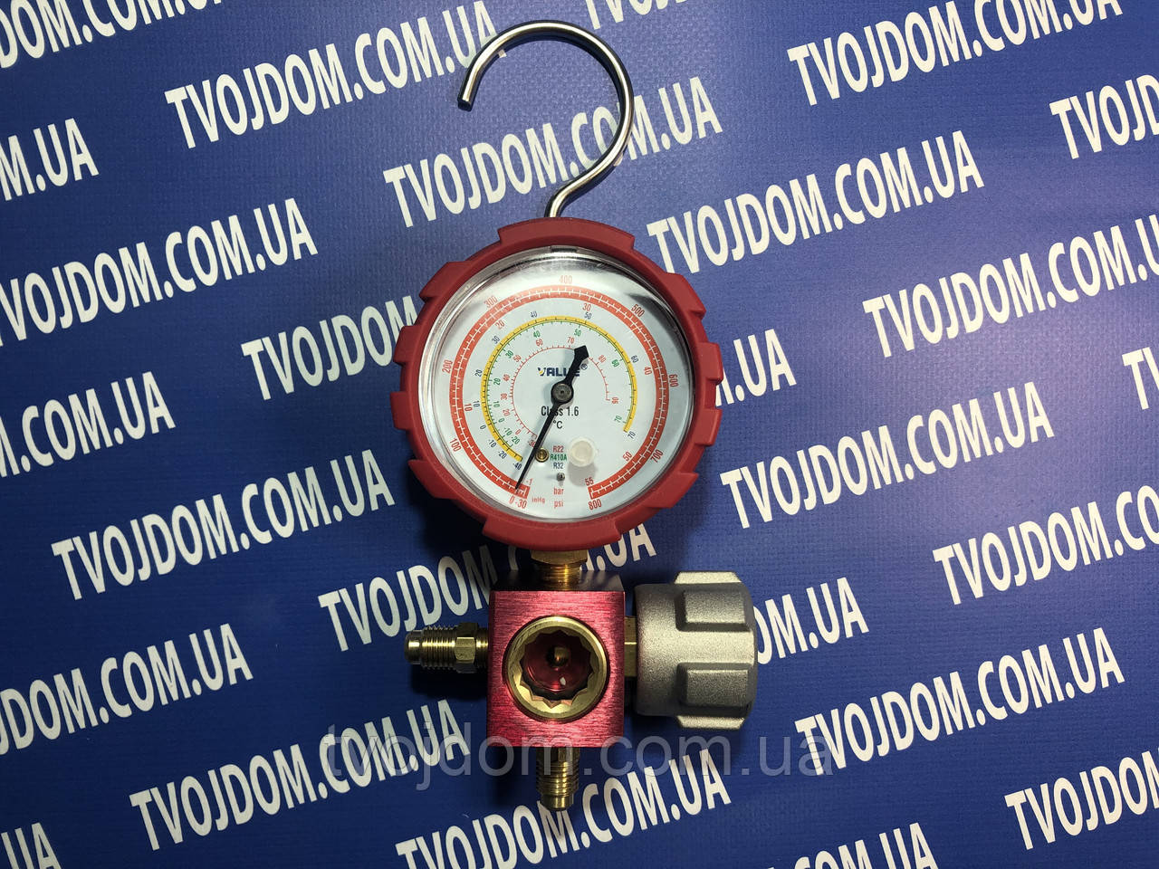 Манометричний колектор одновентильний VALUE VMG -1-S-H Type NEW (R-32, 22 ,410a)