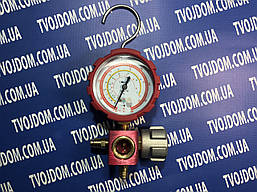 Манометричний колектор одновентильний VALUE VMG -1-S-H Type NEW (R-32, 22 ,410a)