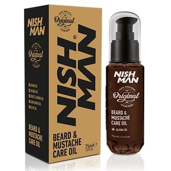 Олія для бороди Nishman Beard&Mustache Care Oil 75 мл