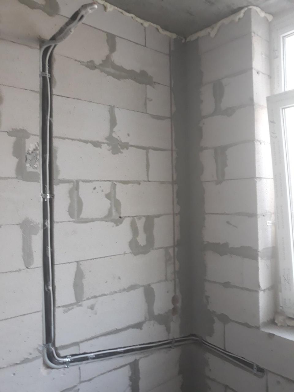 Закладка магістралі кондиціонера