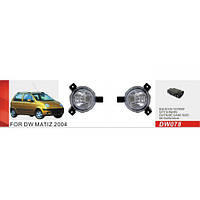 Фары доп.модель Daewoo/Matiz/2004/DW-078W/H3-55W/кнопка (DW-078W)